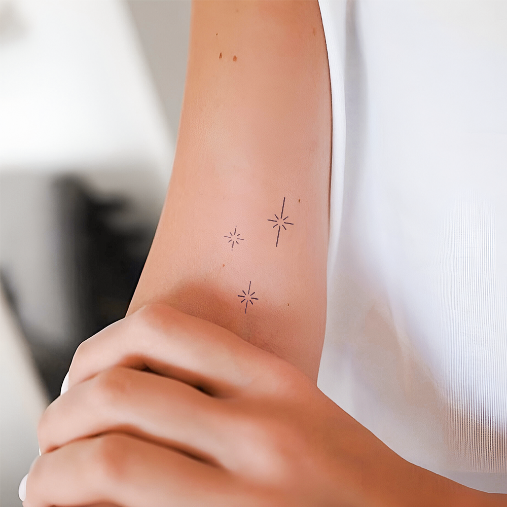 Three stars tattoo