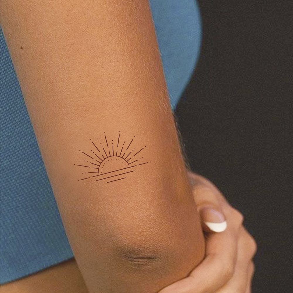 Tatuagem do pôr do sol