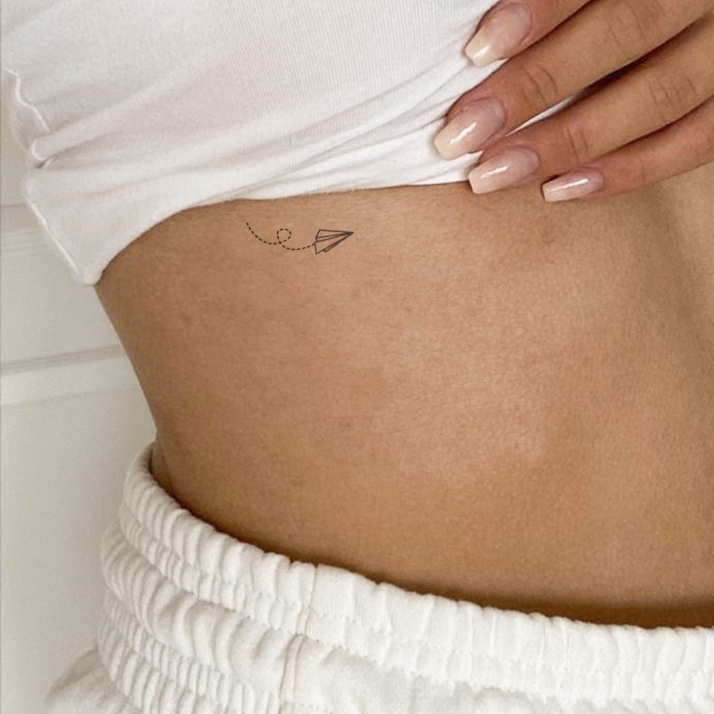 Paper Plane Tattoo