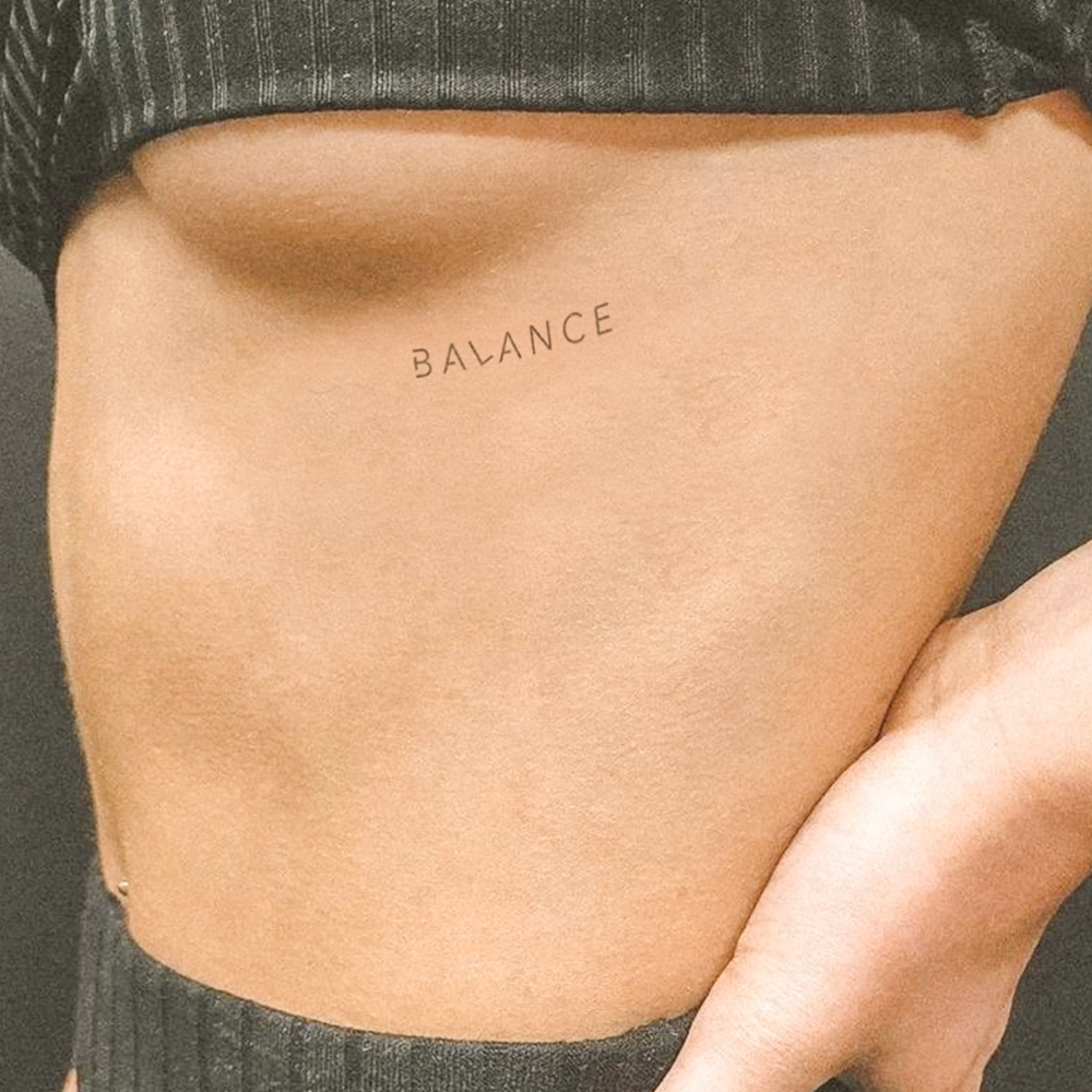 Balance Tattoo