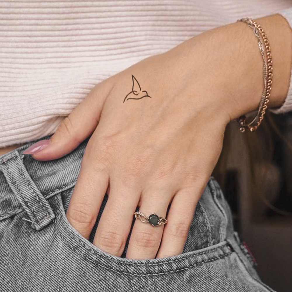 Bird Silhouette Tattoo