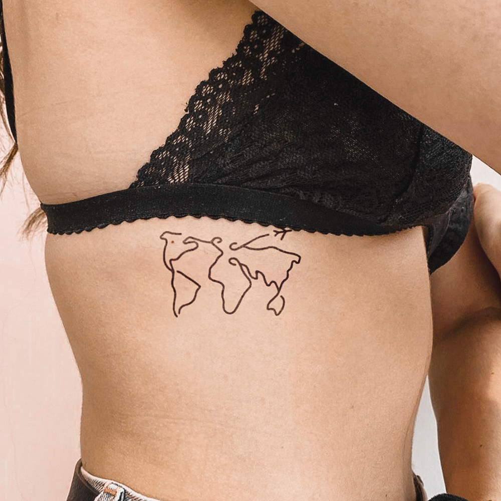 Tattoo Travel the world