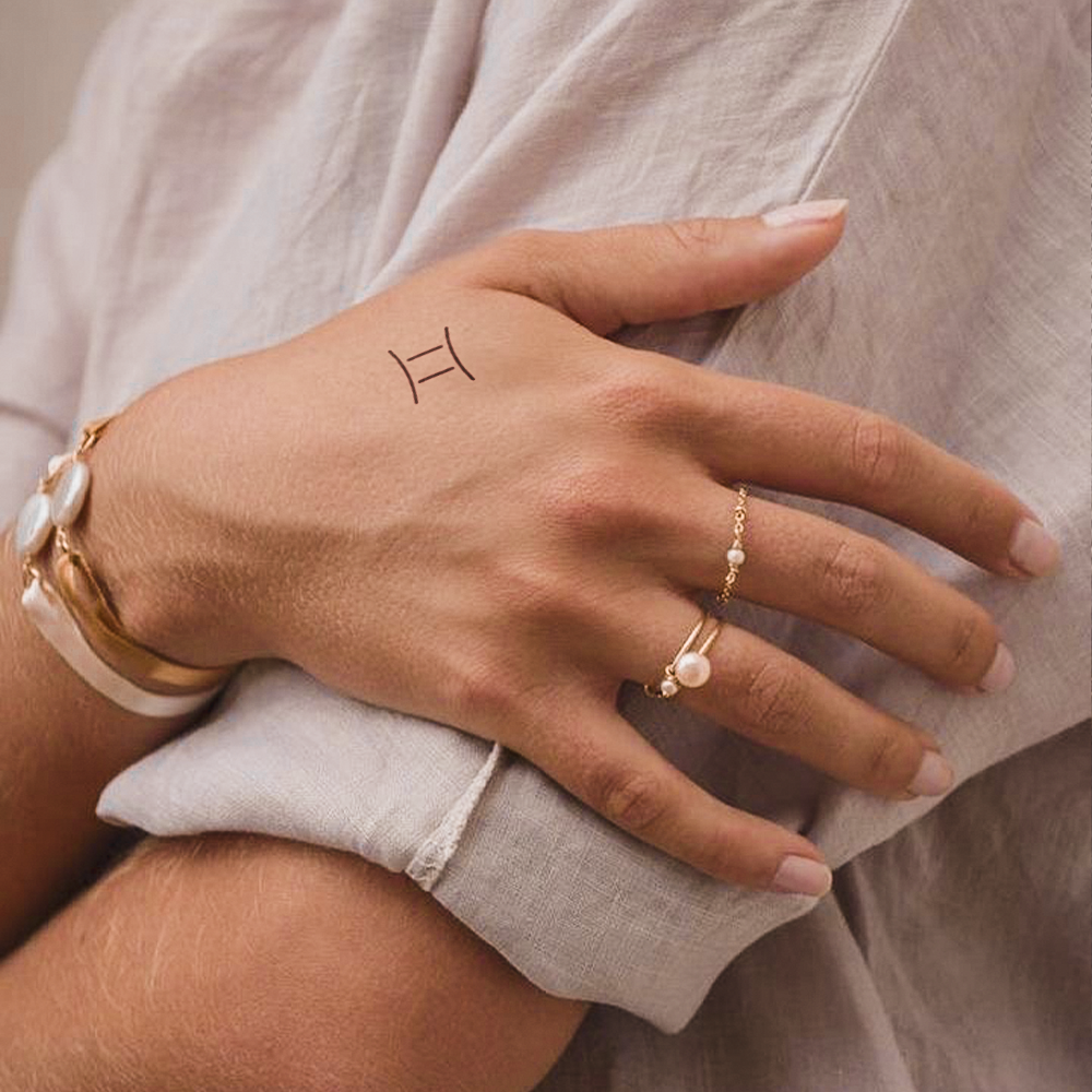 Gemini Zodiac Tattoo