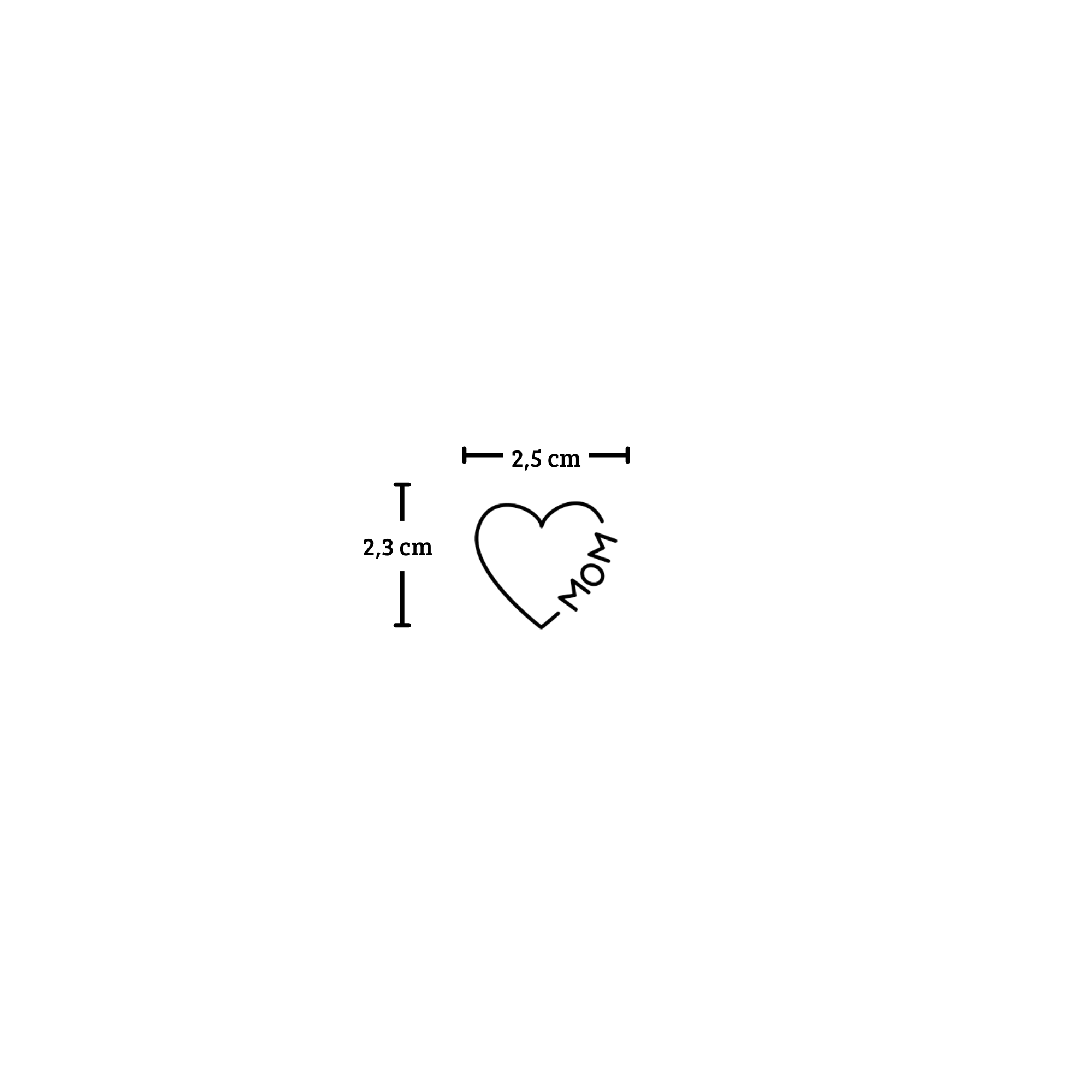 Love Mom Tattoo