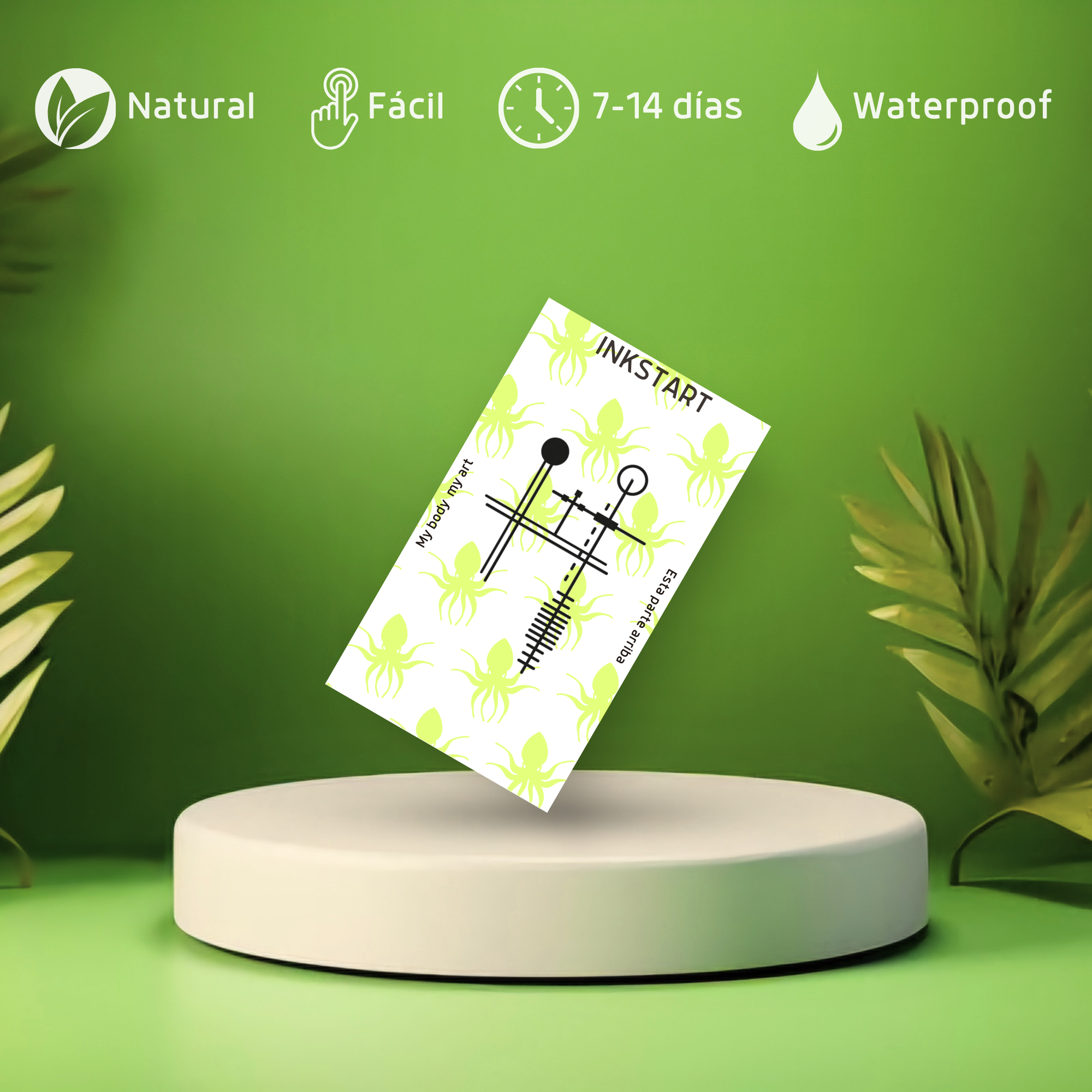 Abstract Cross Tattoo