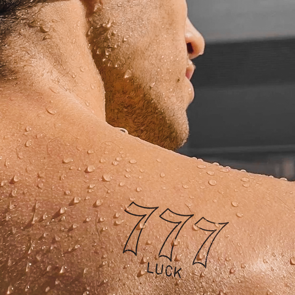Tattoo 777 Luck