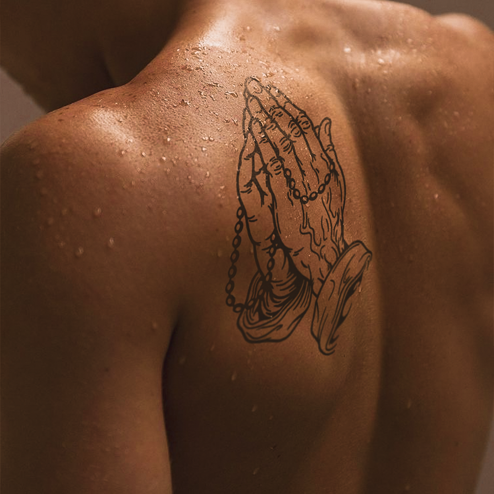 Praying Hands Tattoo