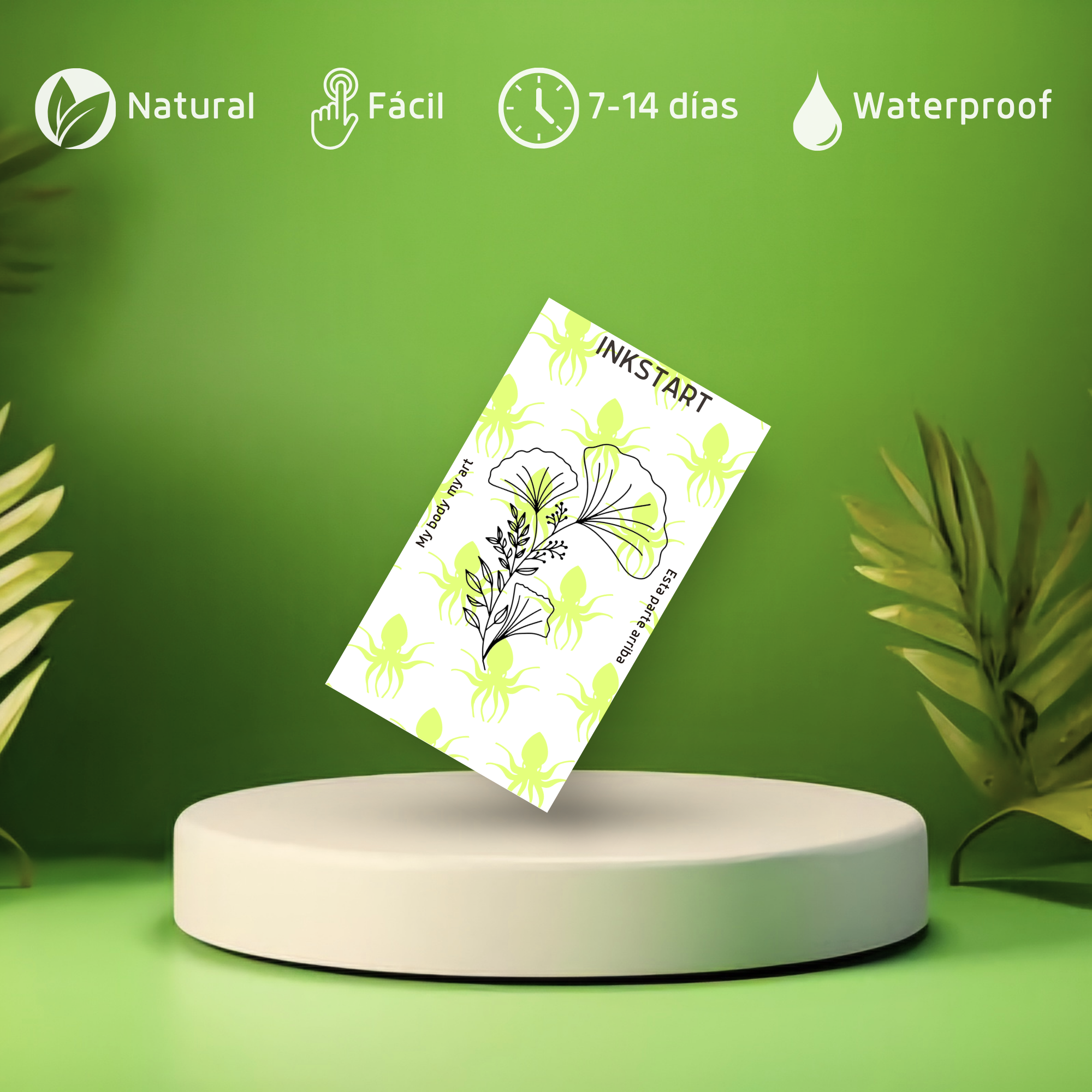 Linha fina de tatuagem de papoula