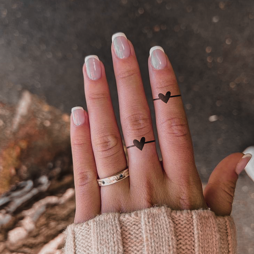 Heart Ring Tattoo