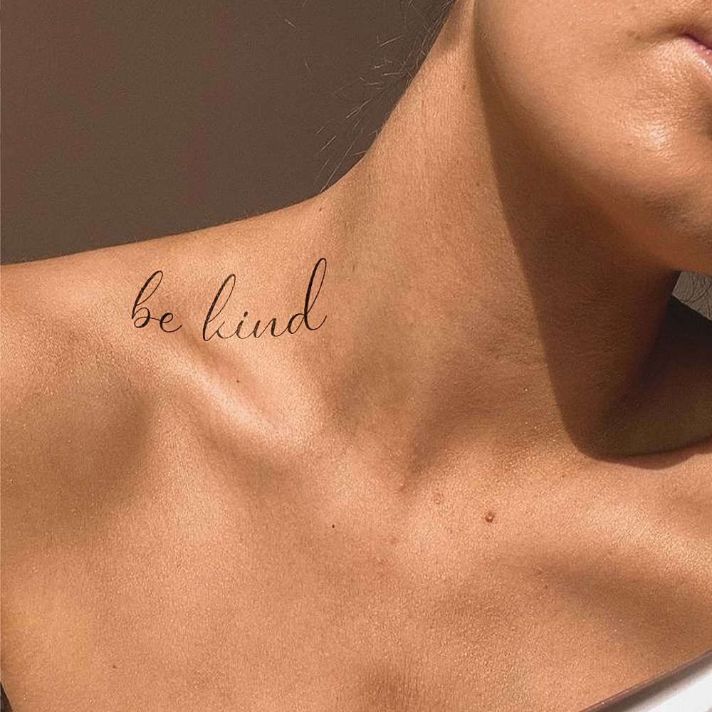 Be Kind Tattoo