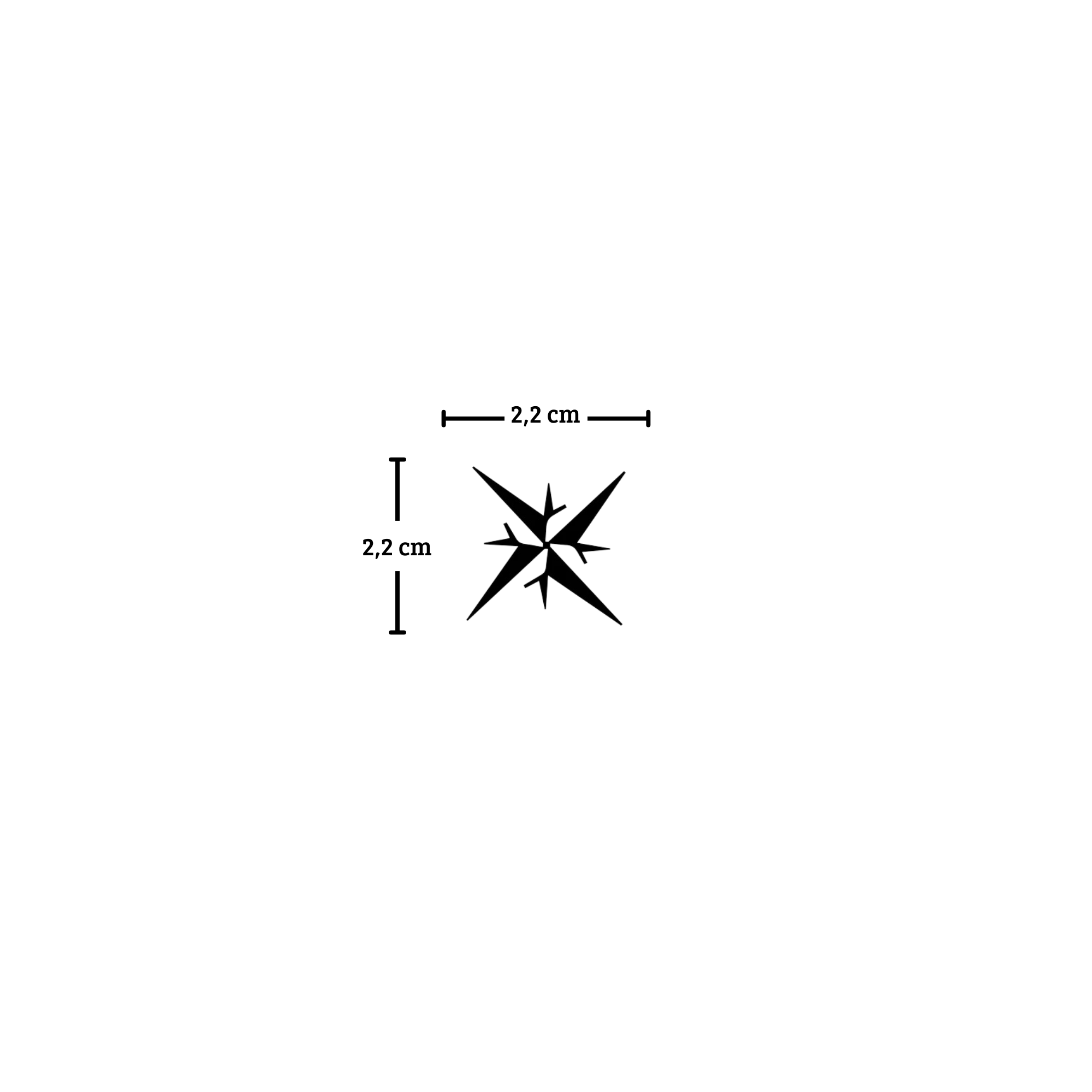 Compass tattoo
