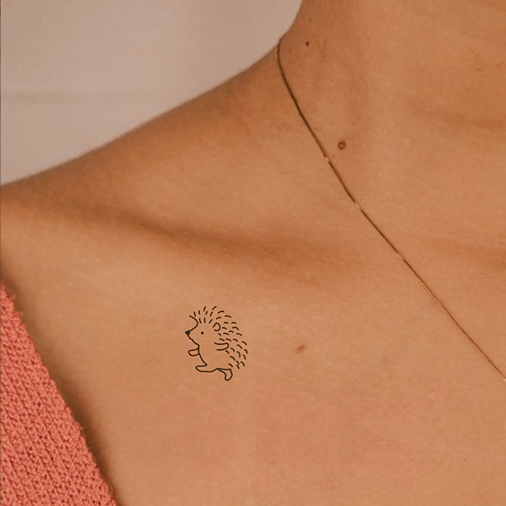Small Hedgehog Tattoo