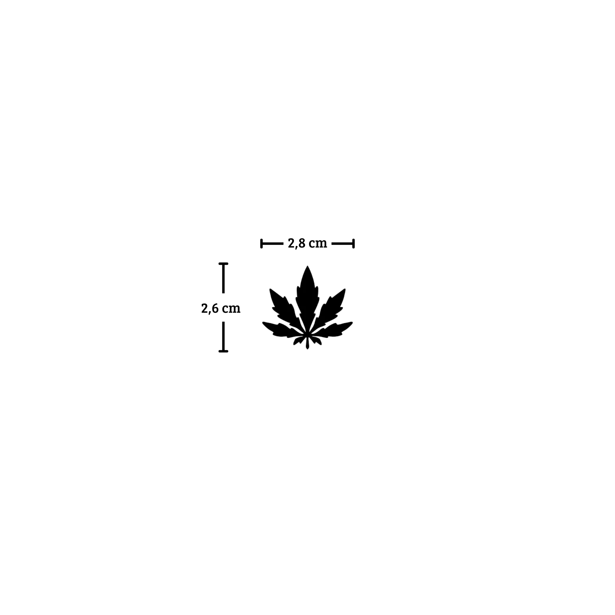 Mari Juana Leaf Tattoo ;)