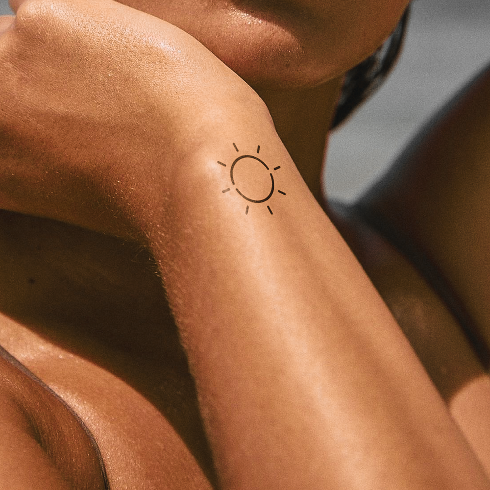 Radiant Sun Tattoo