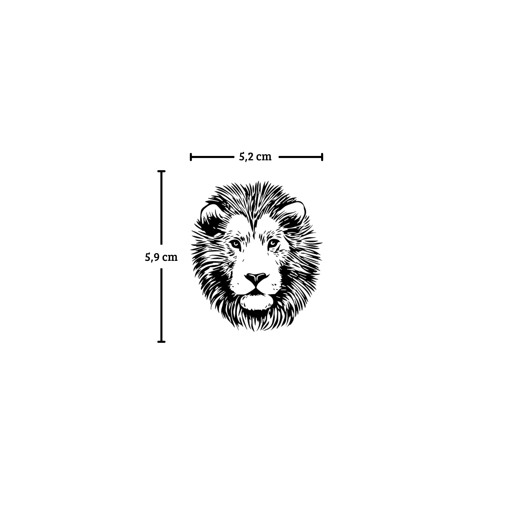 Lion Head Tattoo