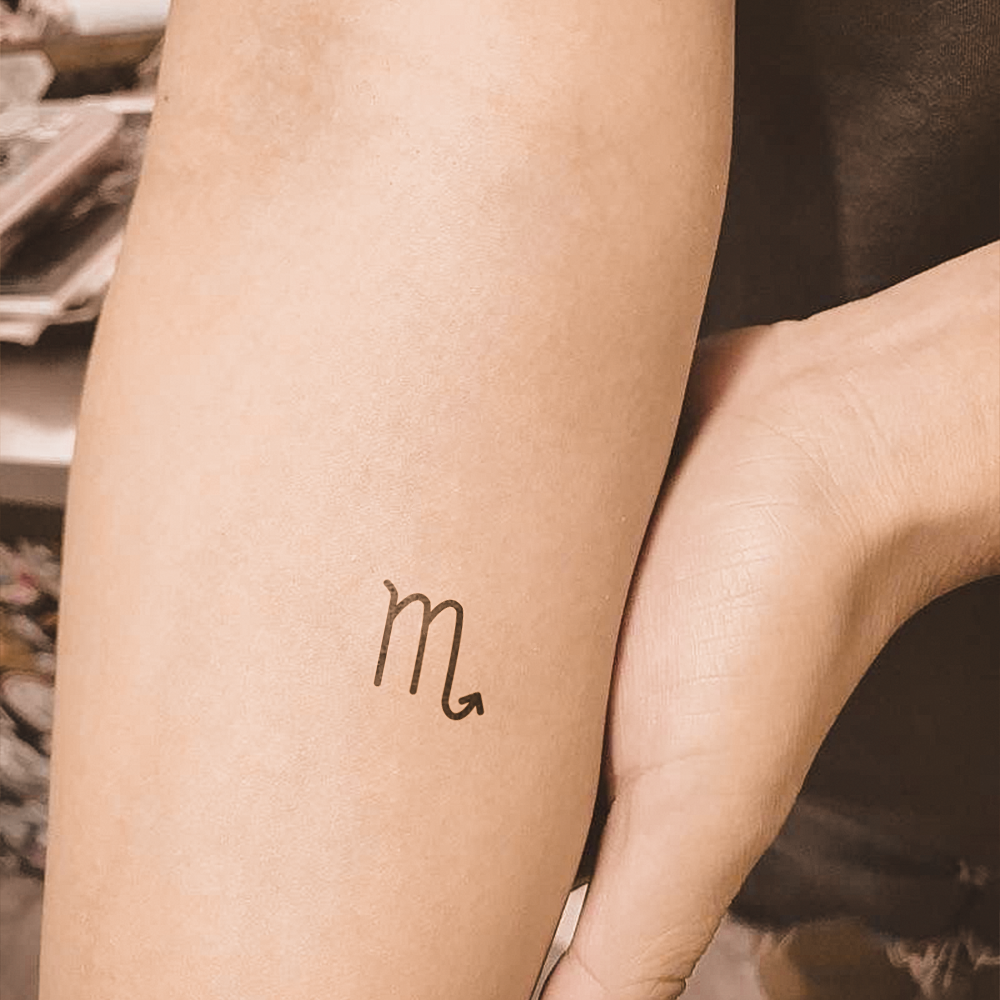 Tatuagem do Zodíaco Escorpião