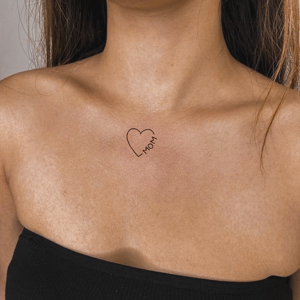 Love Mom Tattoo