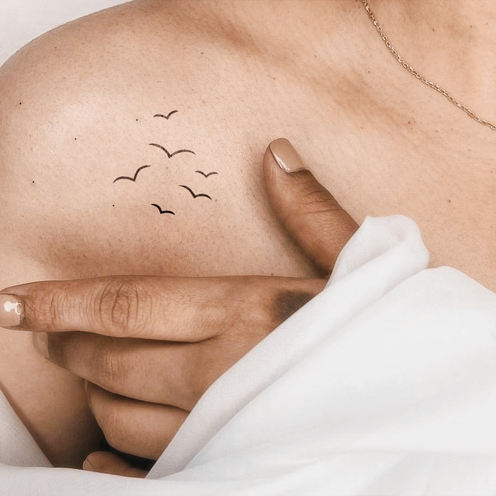 Flying Birds Tattoo