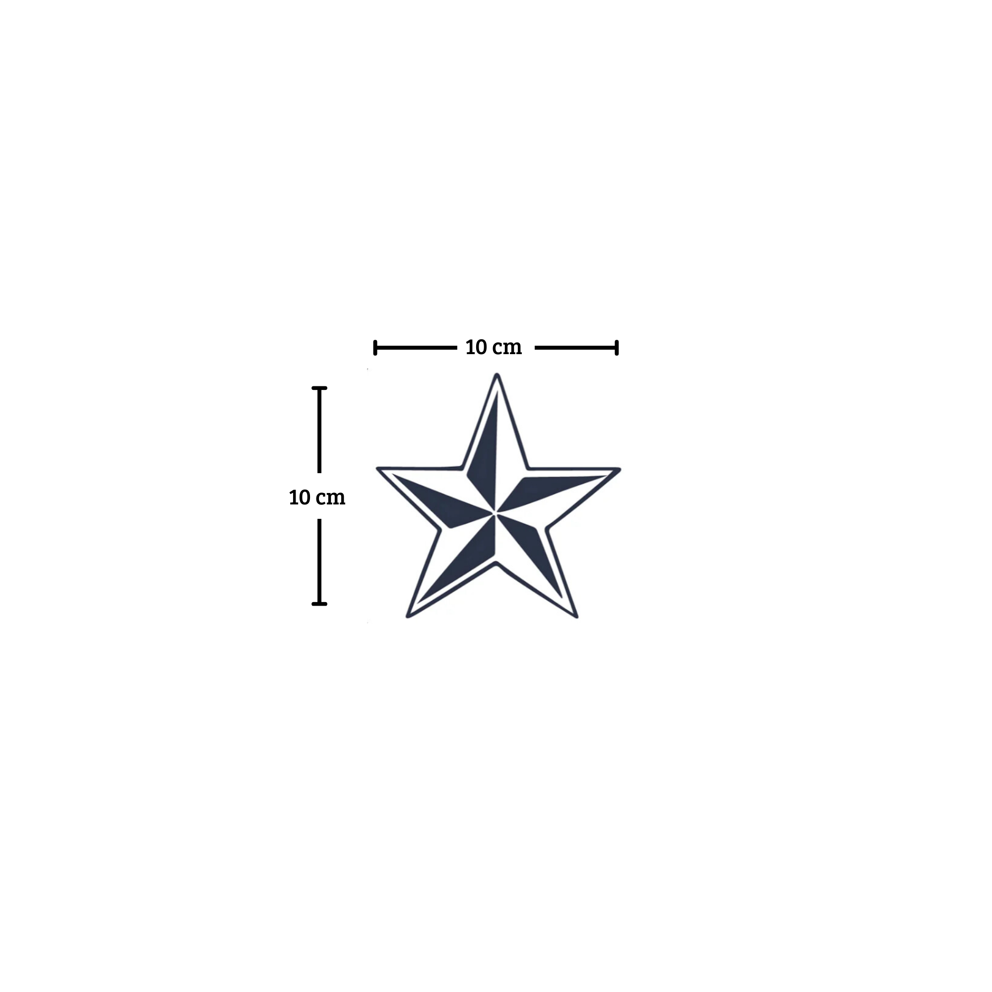 Nautical star tattoo