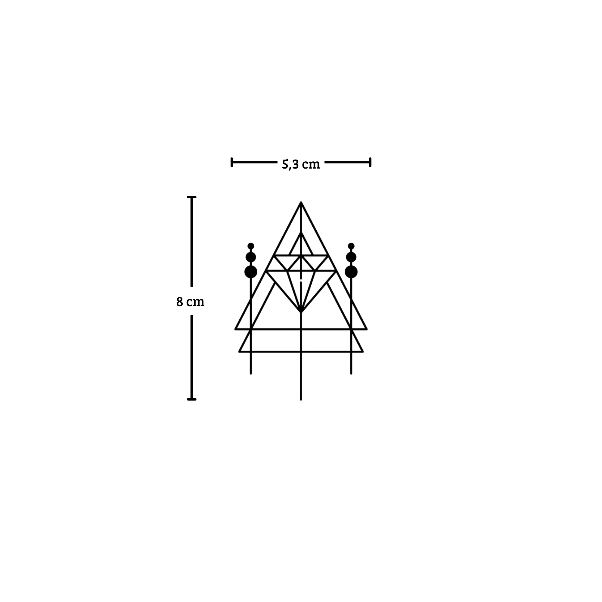 Temporary Diamond Tattoo