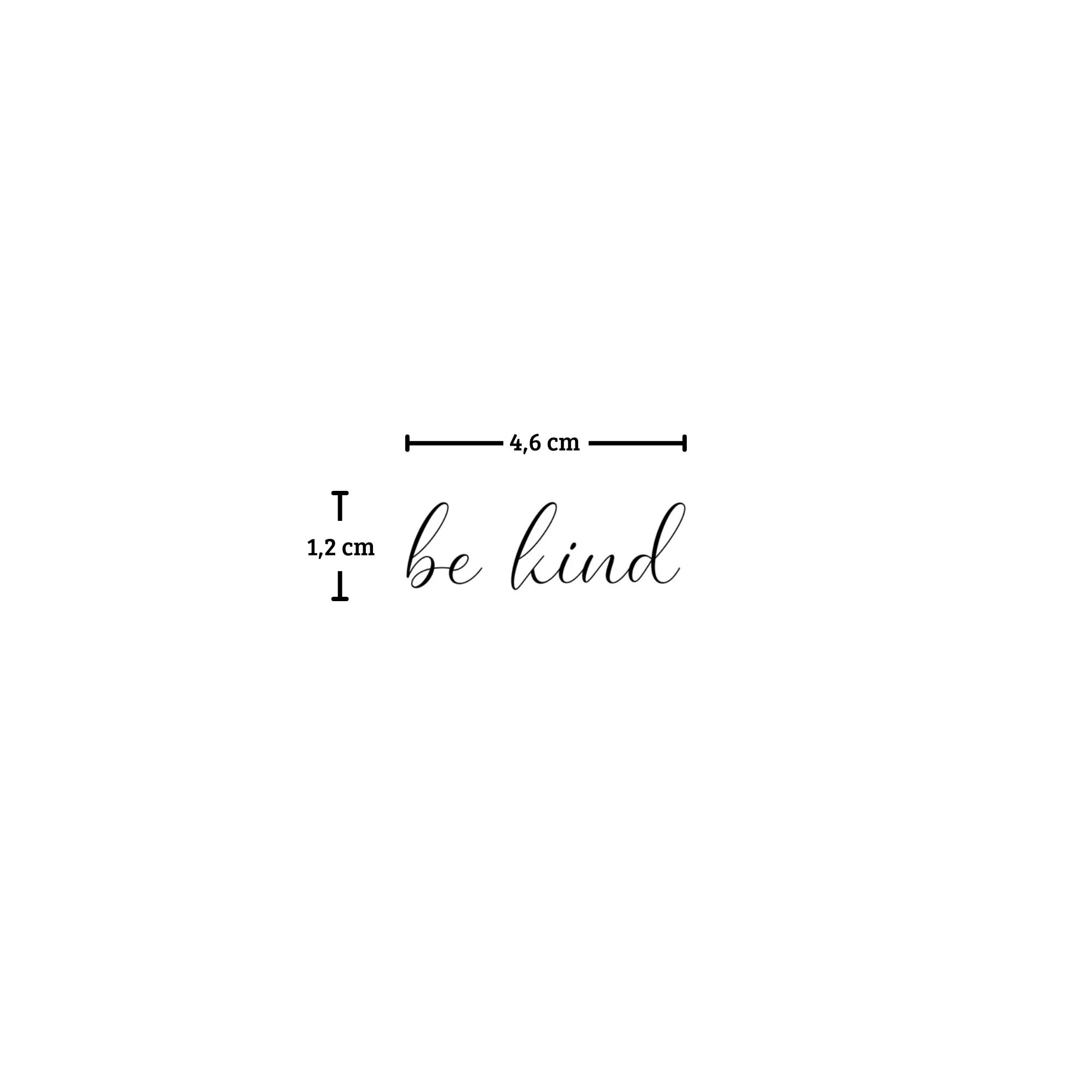 Be Kind Tattoo