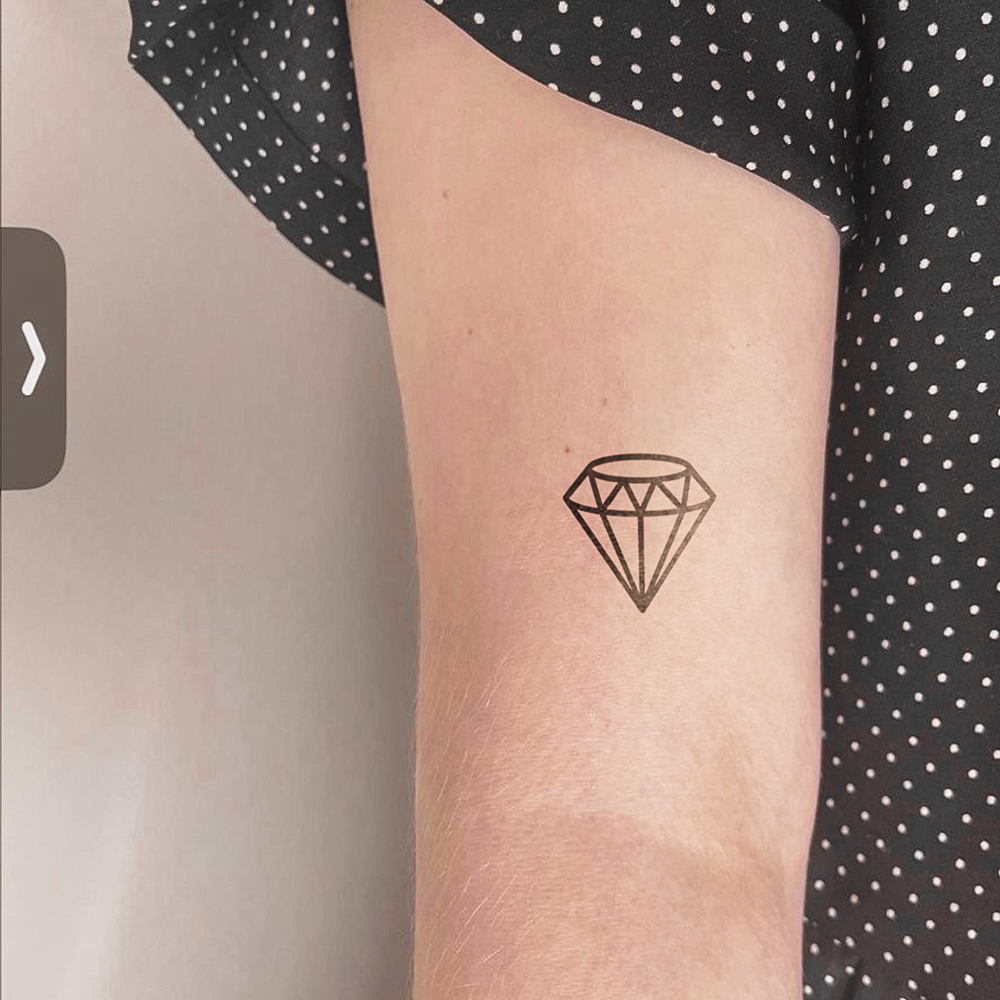 Tatuagem de diamante