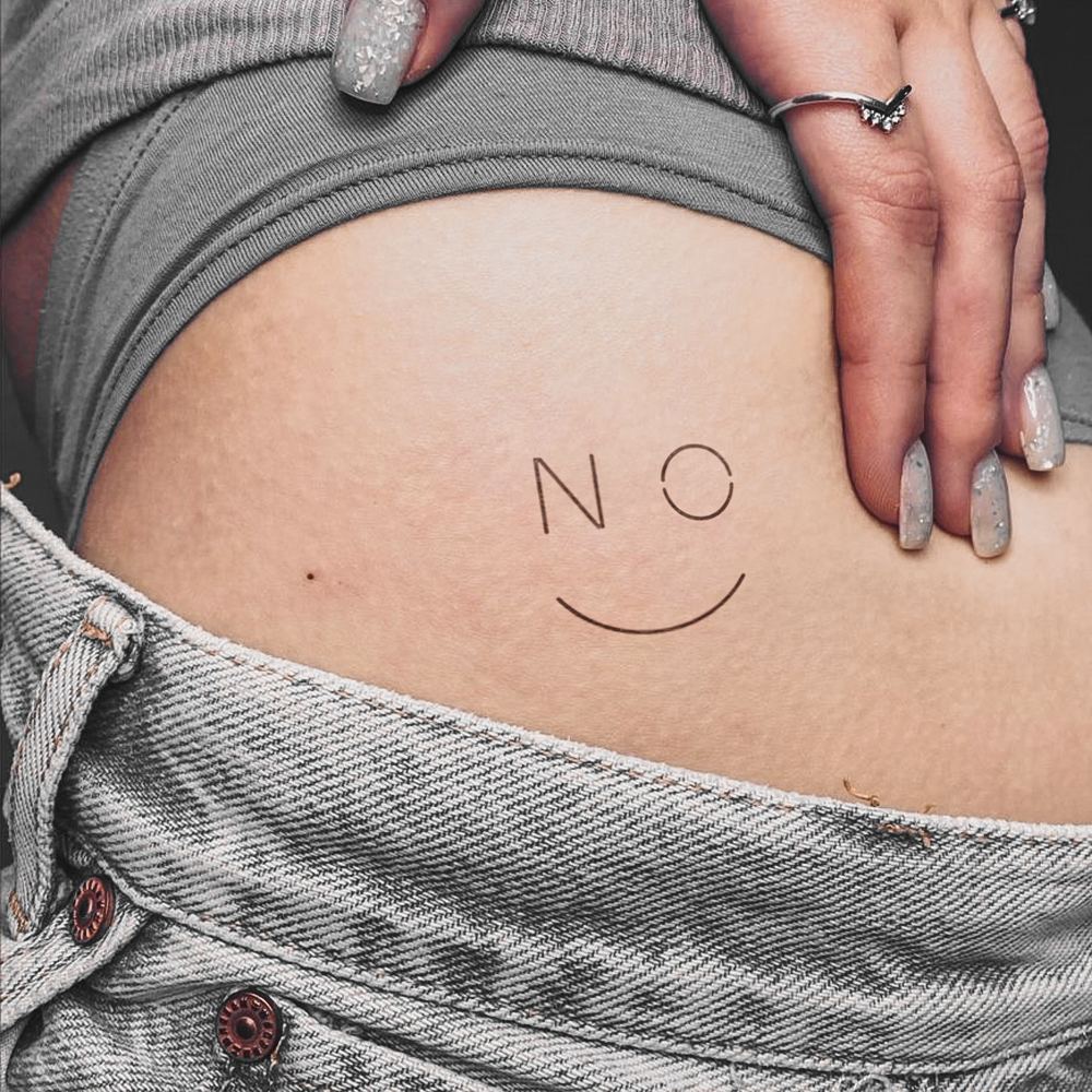 Don't Smile Tattoo