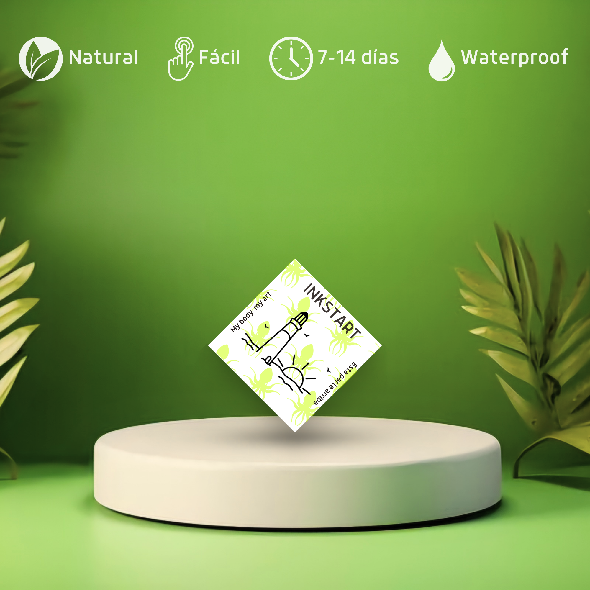 Tatuagem de farol com sol e pássaros