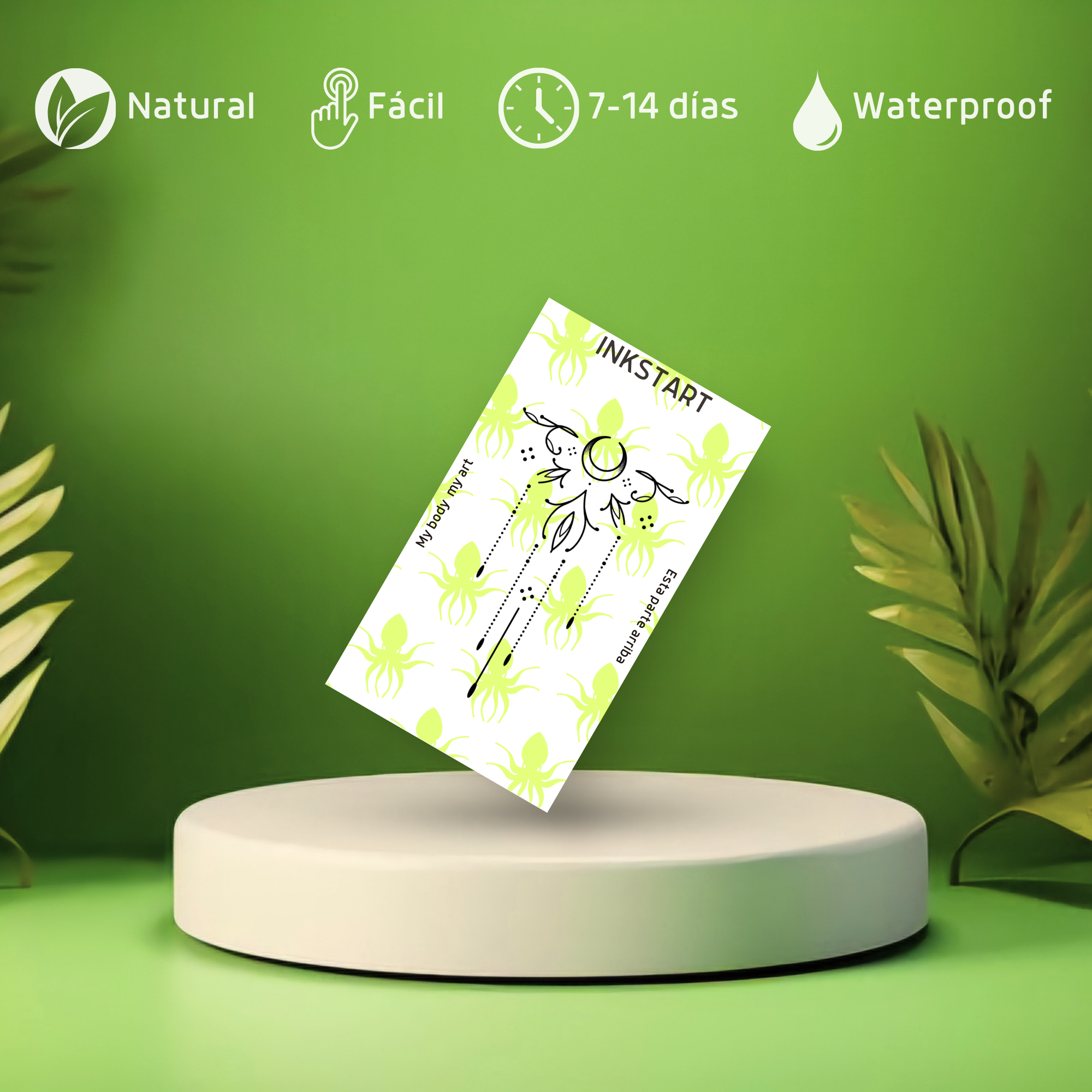 Moon Wind Chime Tattoo