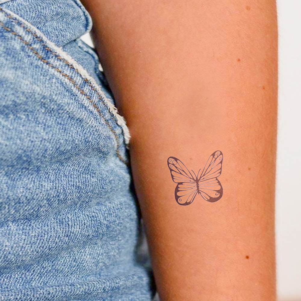 Tatuaje mariposa bonita