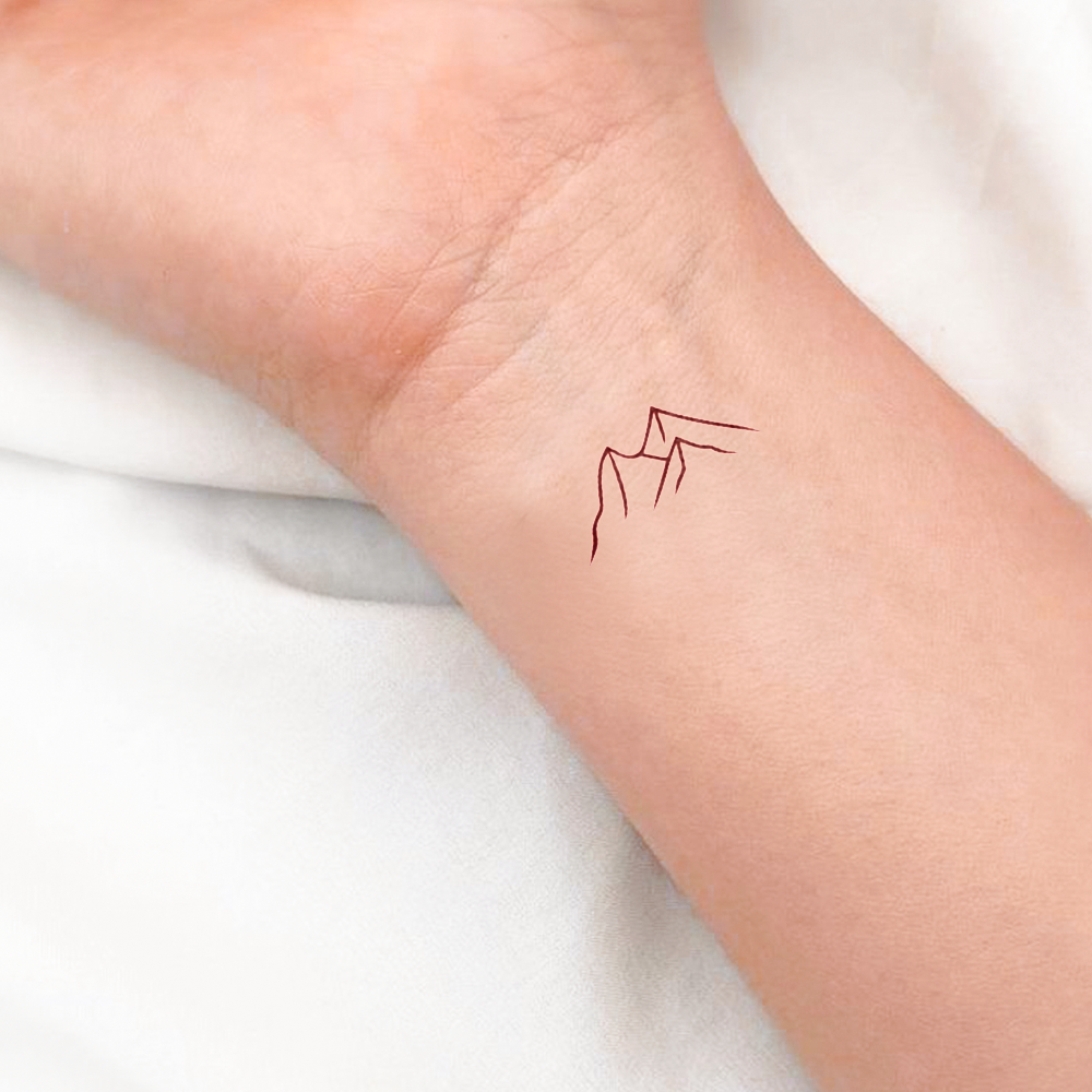 Tatuaje de glaciar