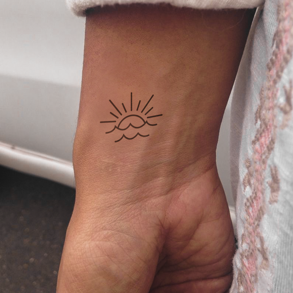 Tatuaje Sol y Olas