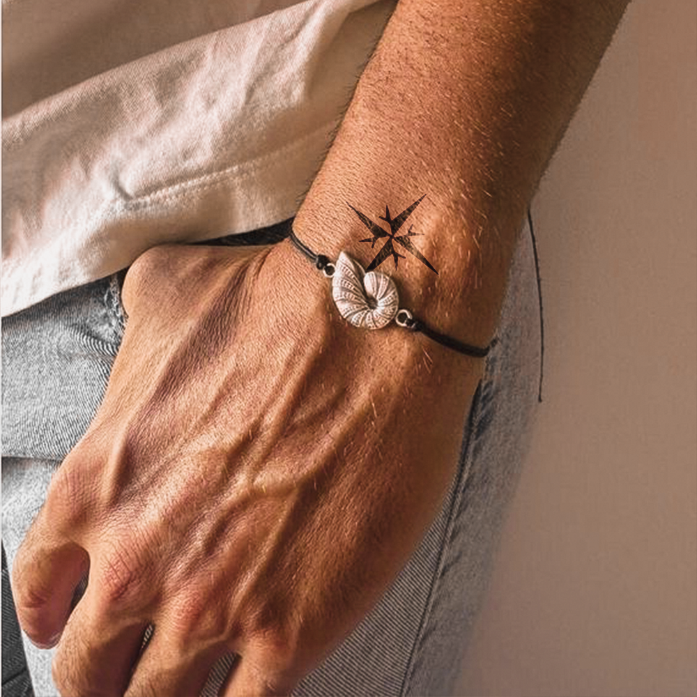 Tatuaje de brujula