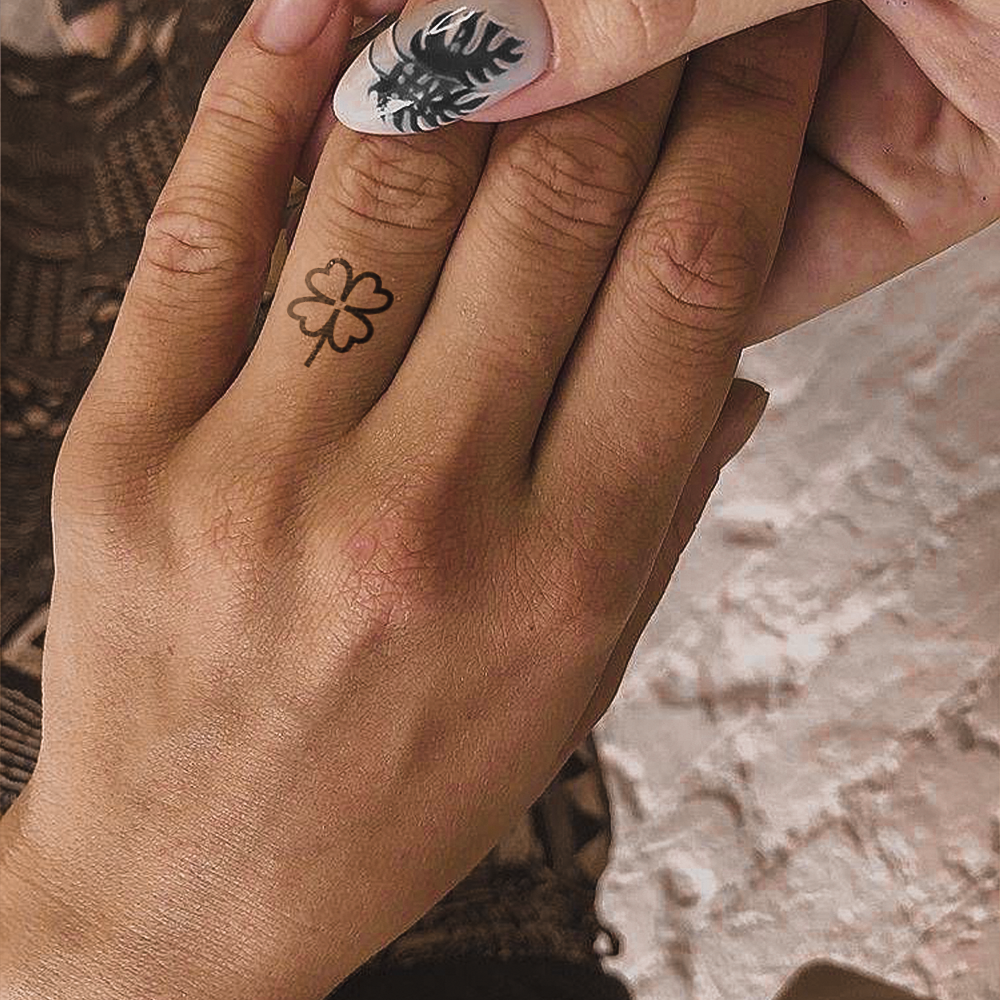 4 Leaf Clover Tattoo