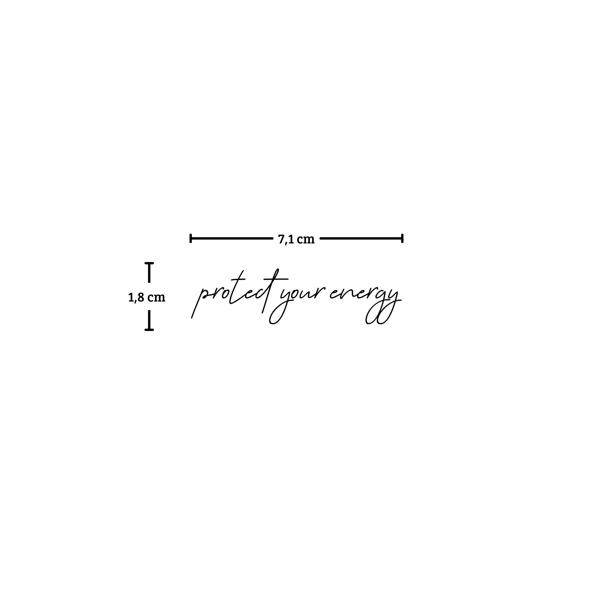 Tattoo protects your energy