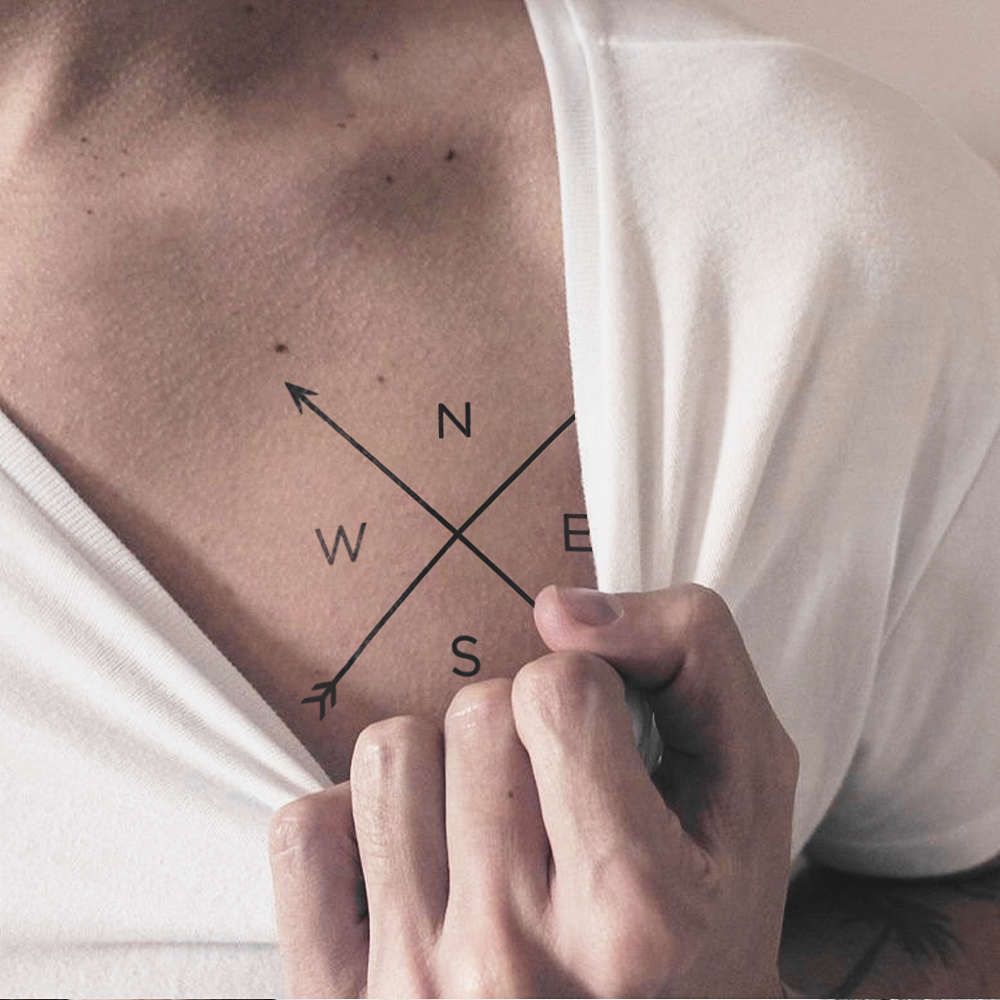 Compass Tattoo