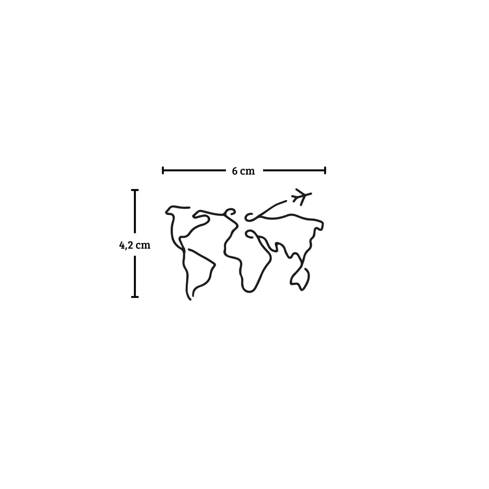 Tattoo Travel the world