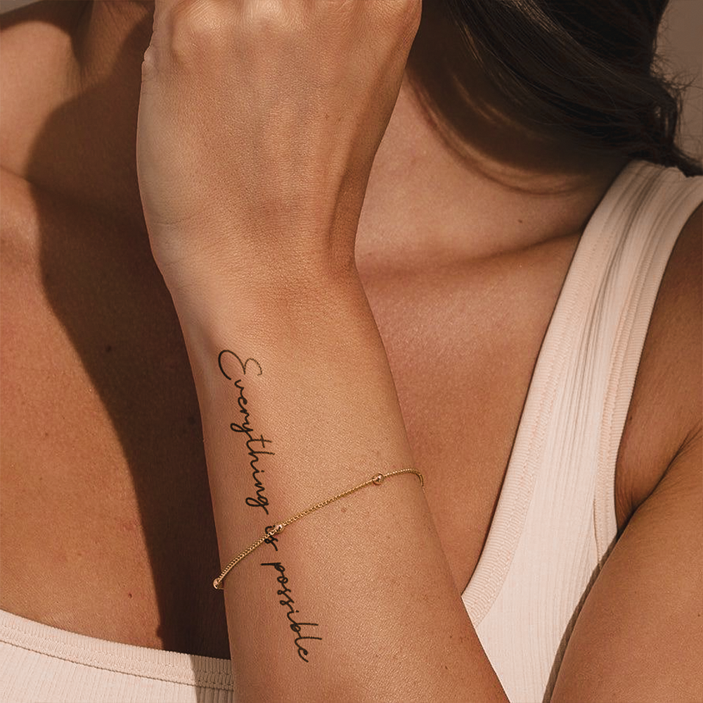Tattoo Everything is possible