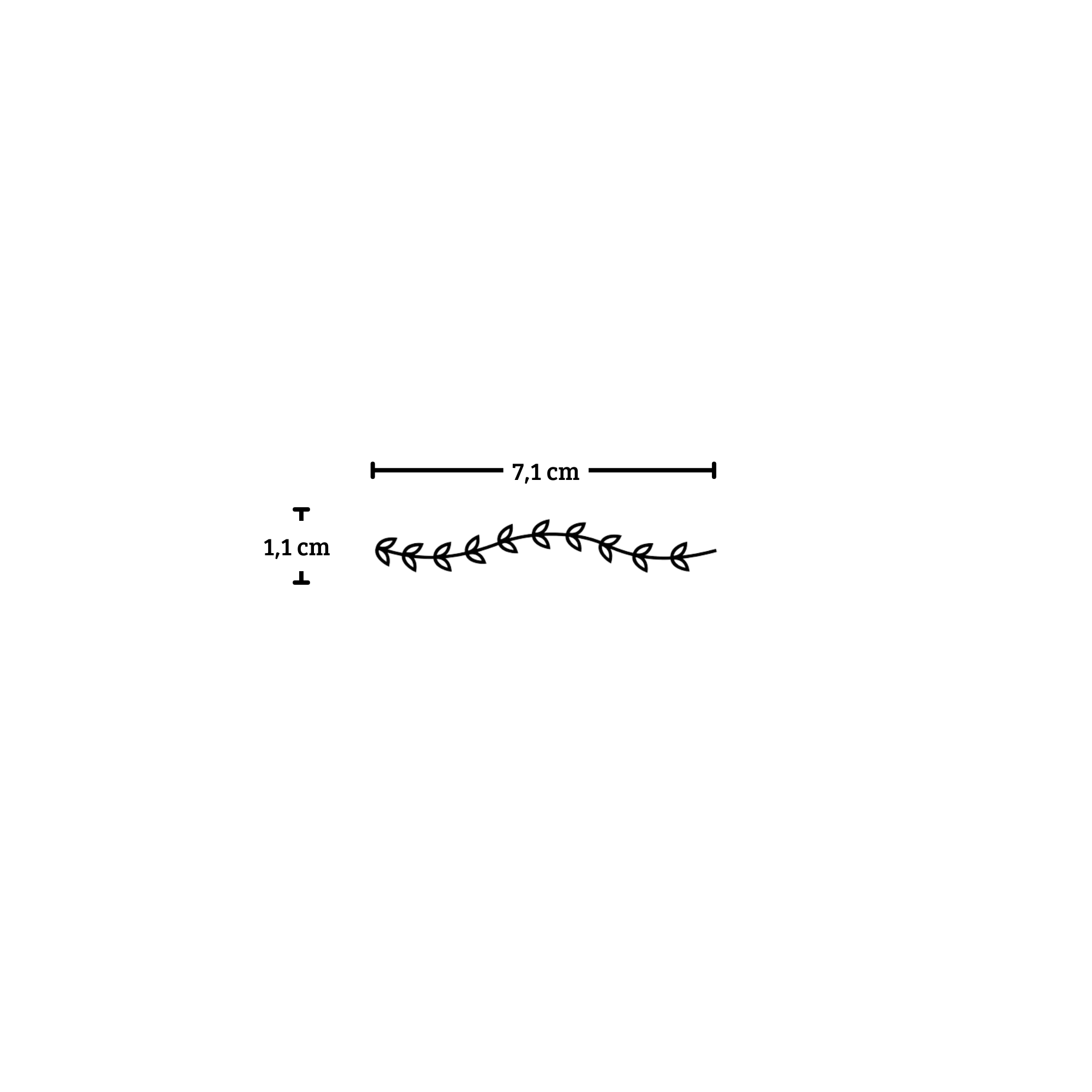 Tattoo Bracelet Leaves