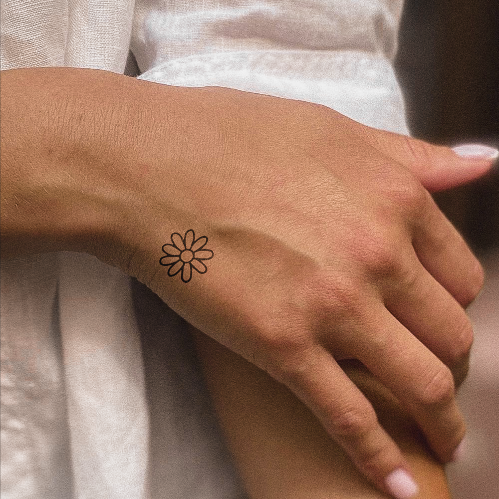 Tattoo Drawing Daisy