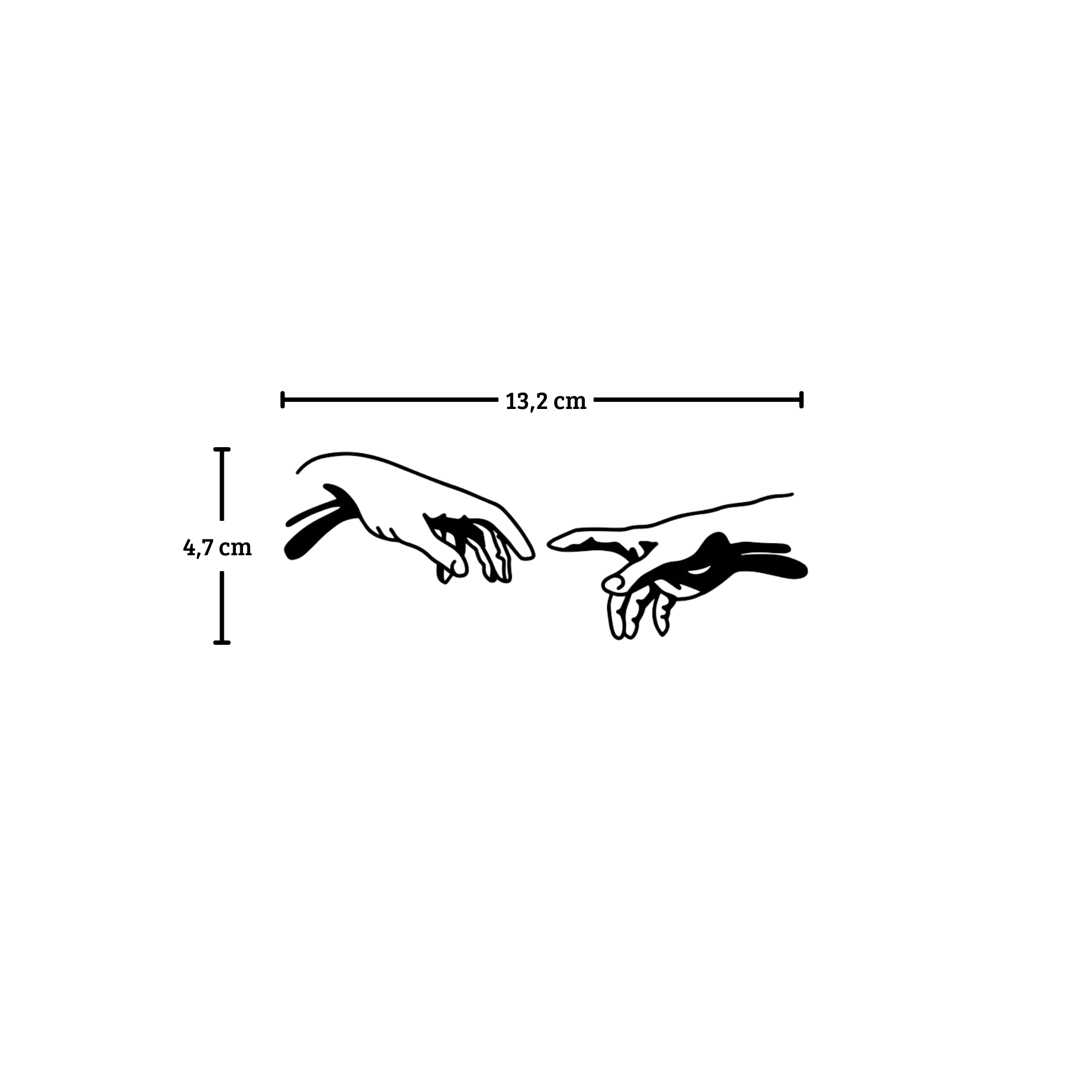 Creation of Adam tattoo