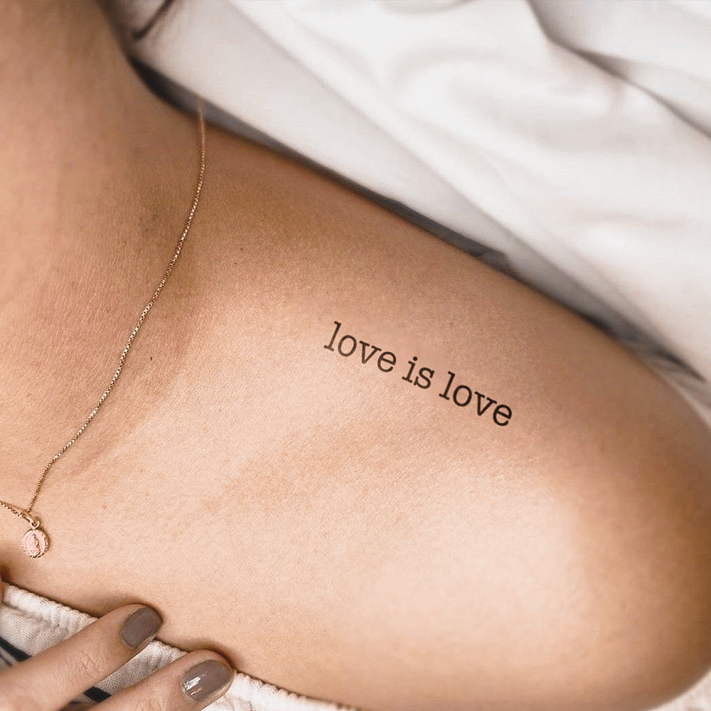 Tattoo Love is love