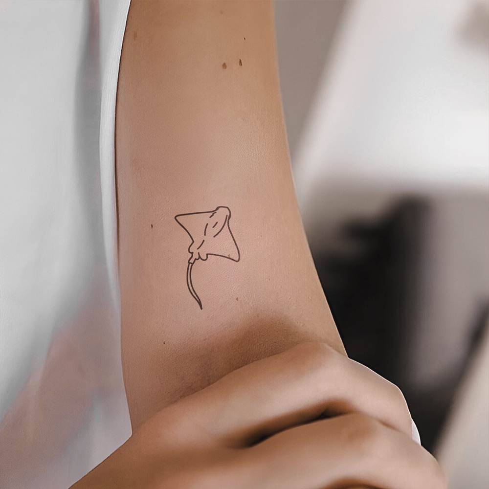 Tatuaje de mantarraya