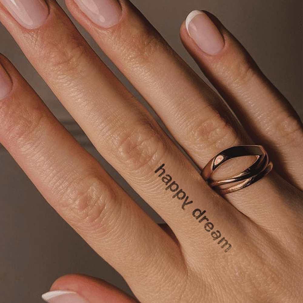Happy dream tattoo