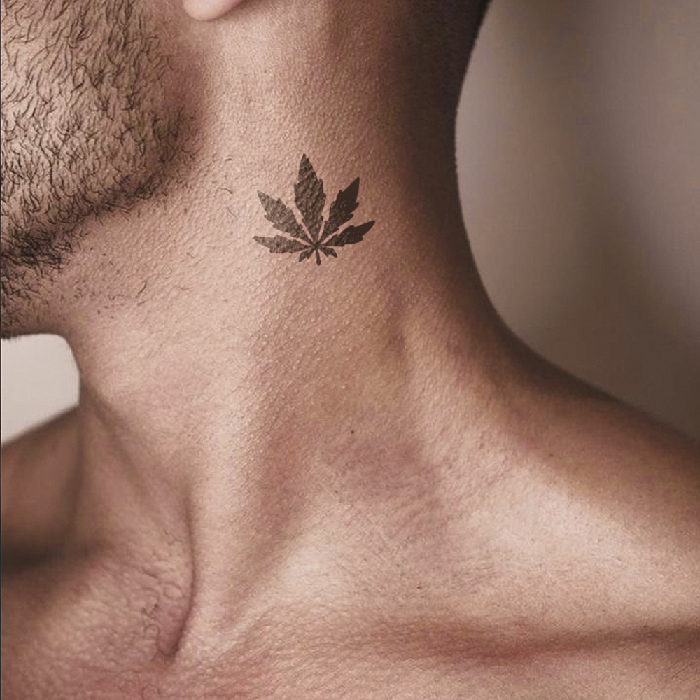 Mari Juana Leaf Tattoo ;)