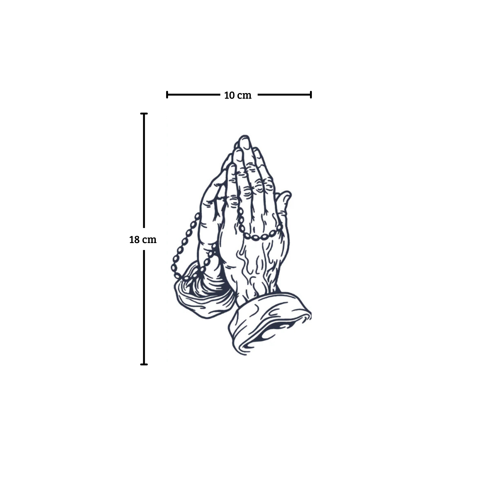 Praying Hands Tattoo
