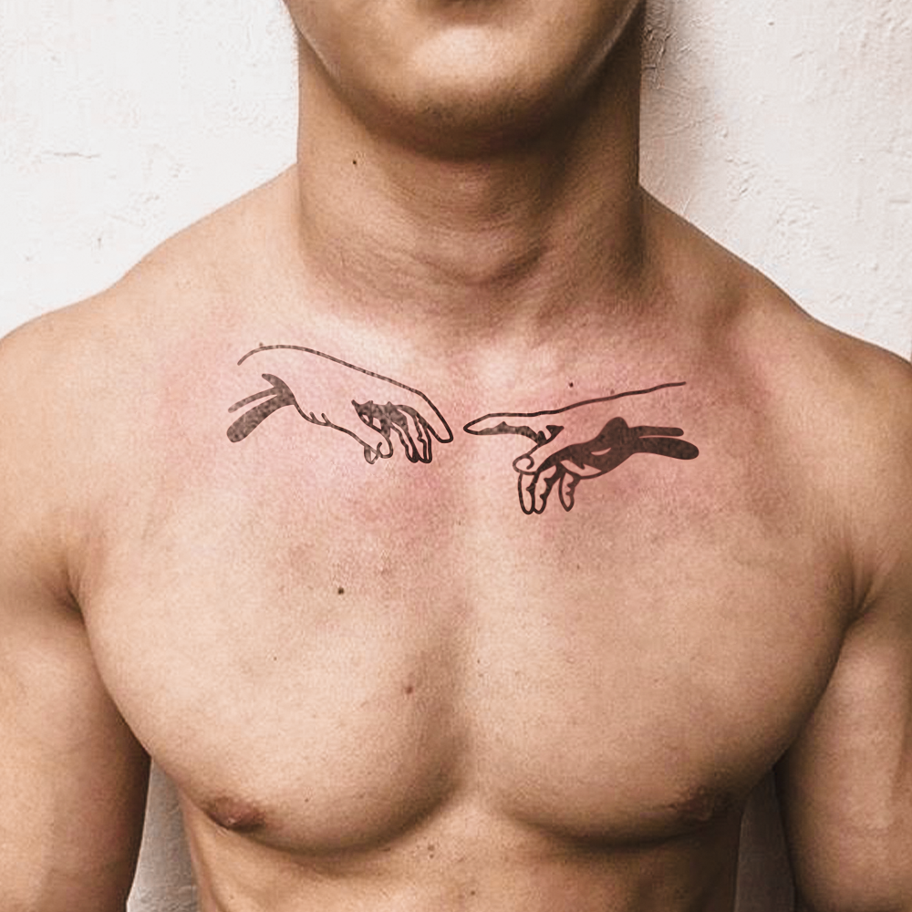 Tatuaje Creacion de Adan