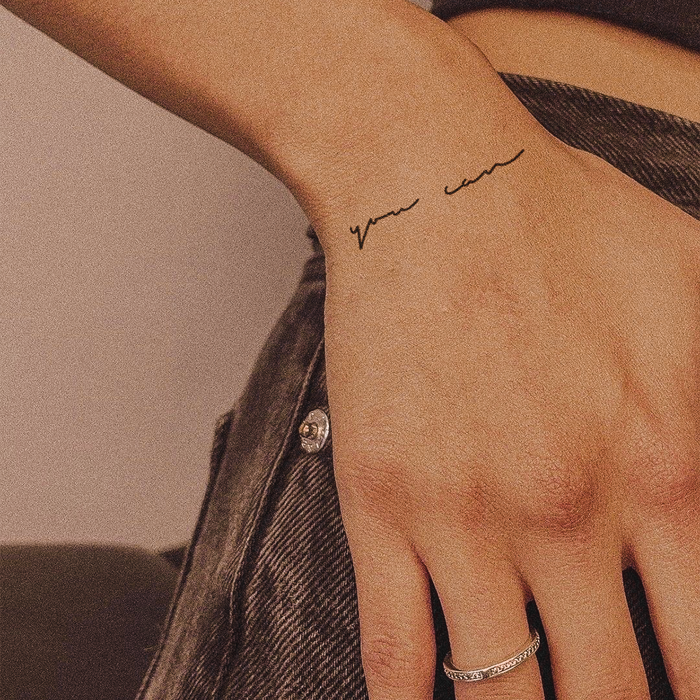 Tattoo You can do it