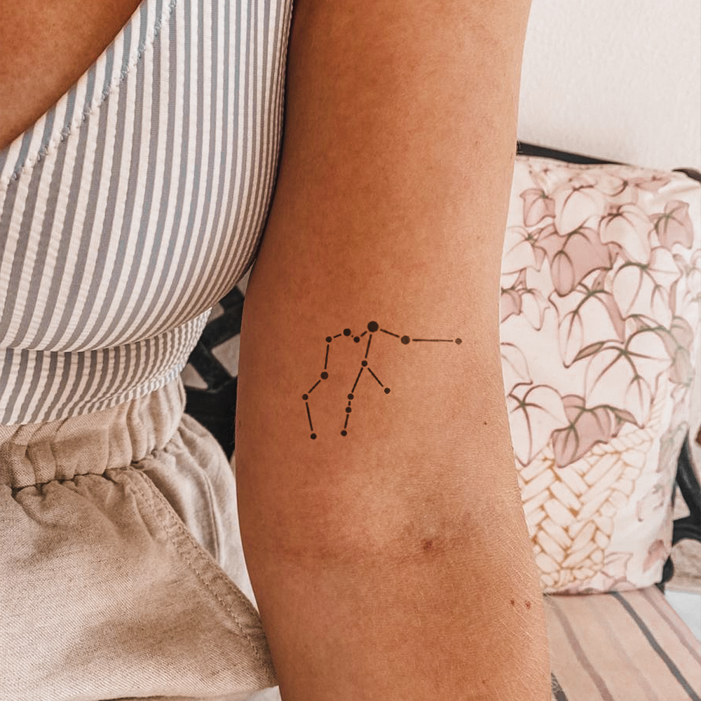 Aquarius Constellation Tattoo