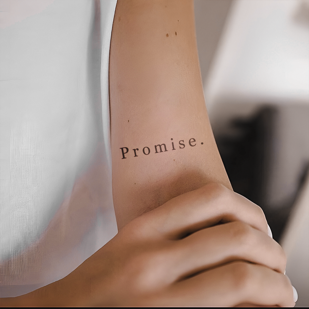 Promise Tattoo
